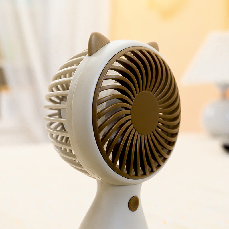 Ladies portable handheld fan with USB charging function Bowlift