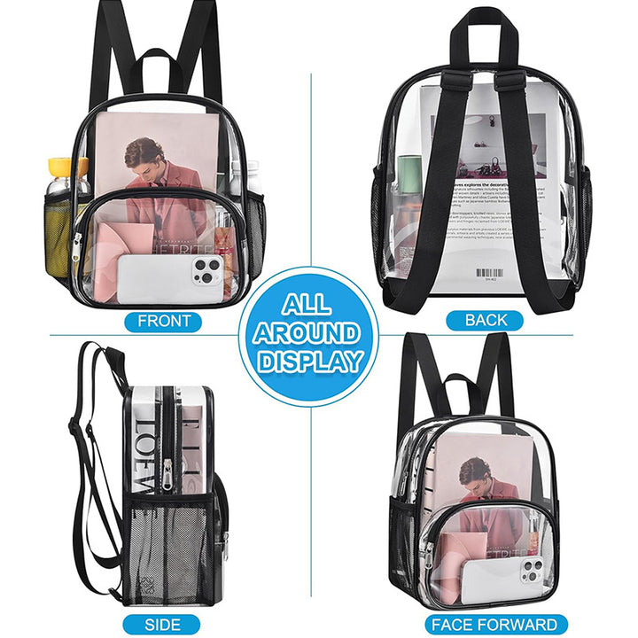Unisex transparent comfort backpack Bowlift
