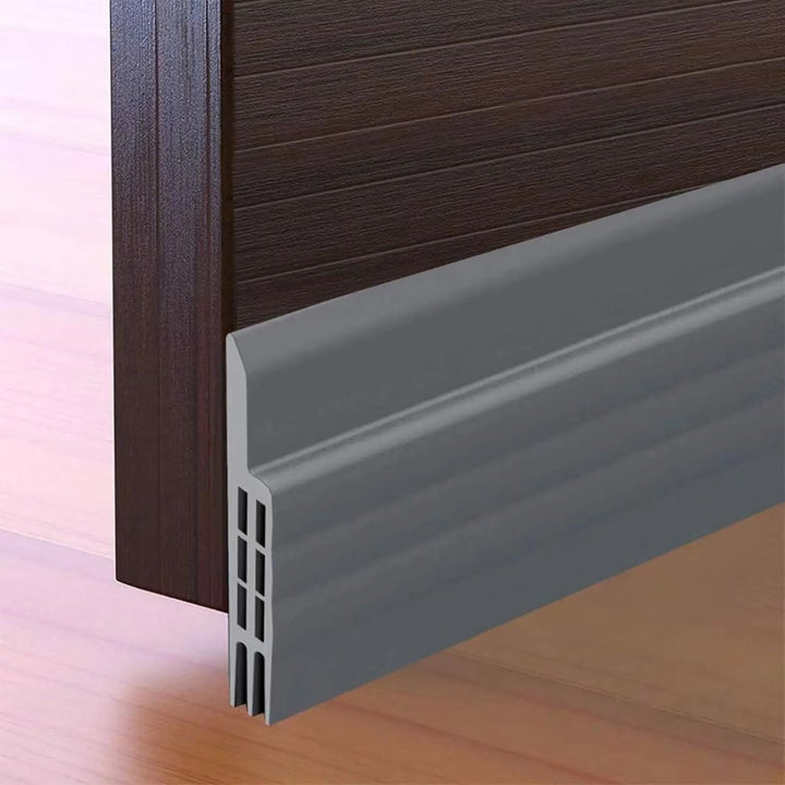 Self-Adhesive Flexible Door Sweep Weatherproof Seal Strip Bowlift