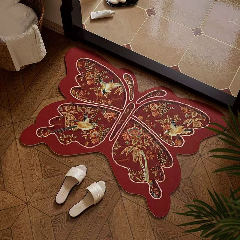 Artistic Butterfly Area Rug