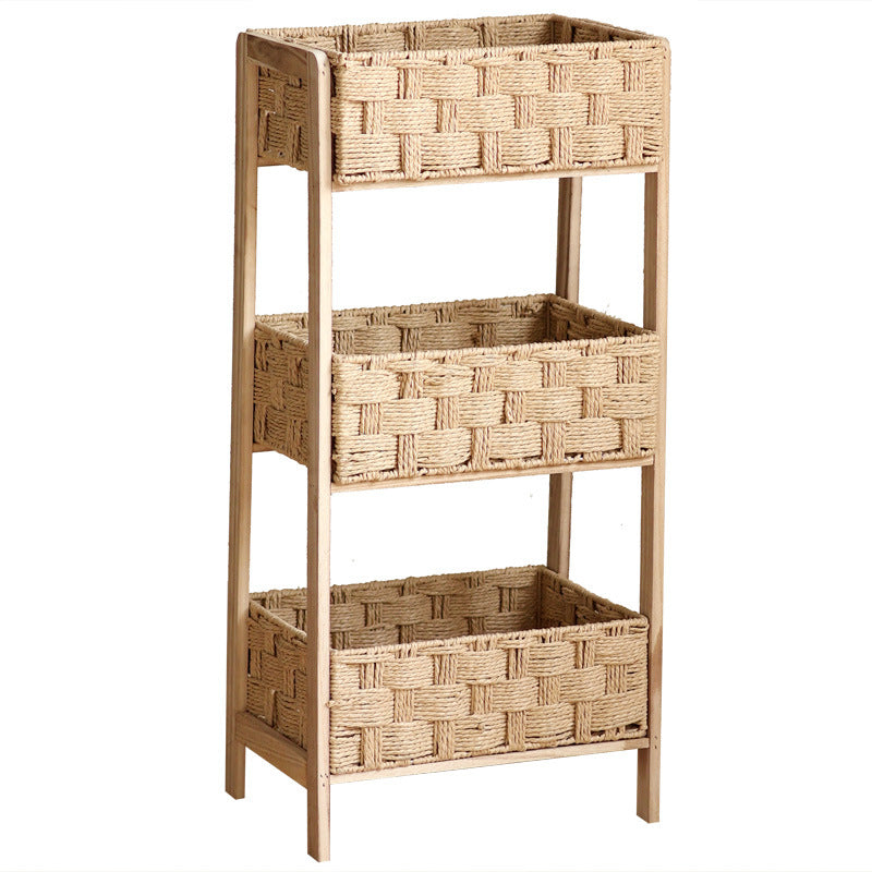 Beef Storage Tower with Woven Baskets Bowlift