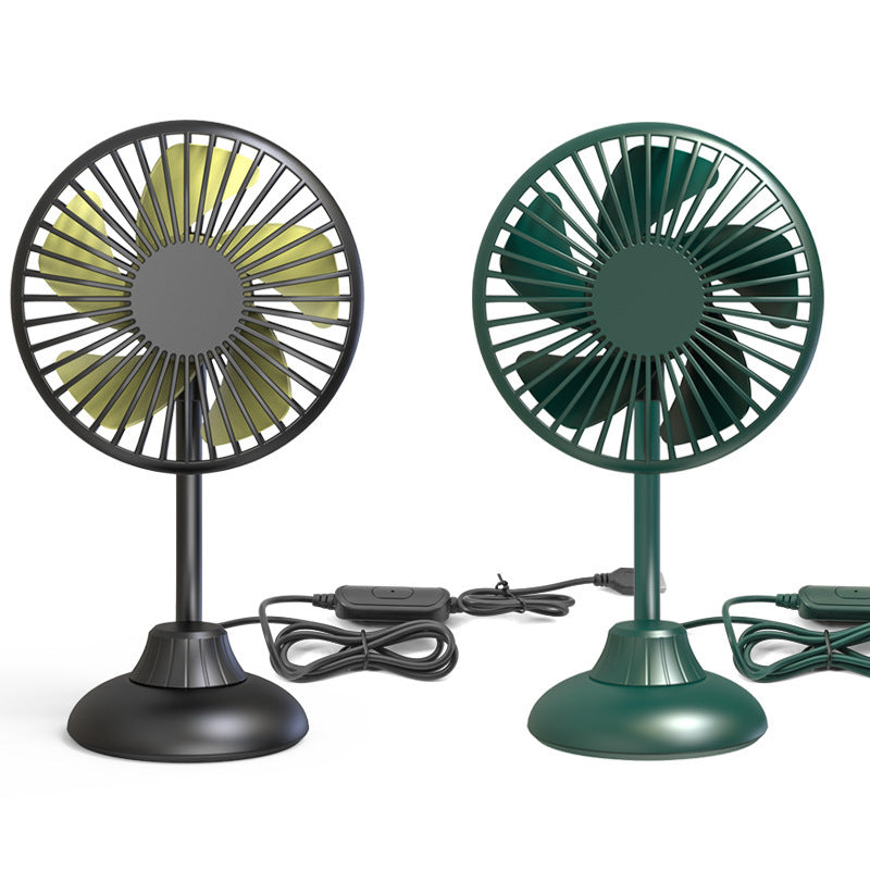 USB Rechargeable Mini Desk Fan Bowlift