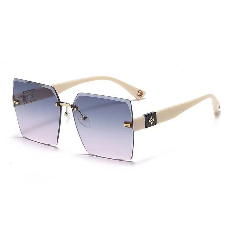 Oversized Geometric Shield Sunglasses Bowlift