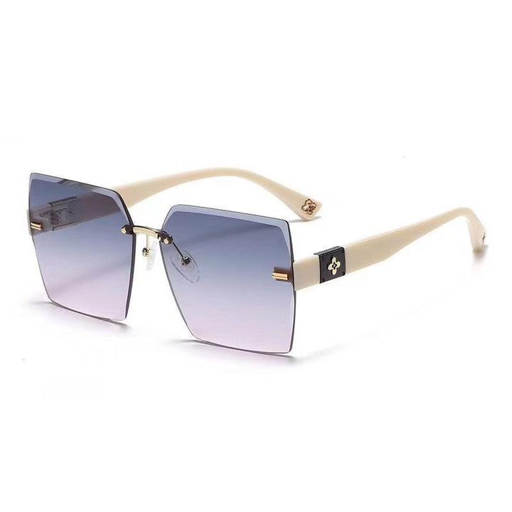 Oversized Geometric Shield Sunglasses Bowlift