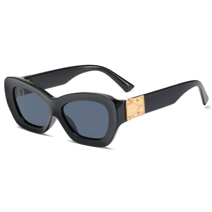 Ladies extravagant structured corrective glasses Bowlift