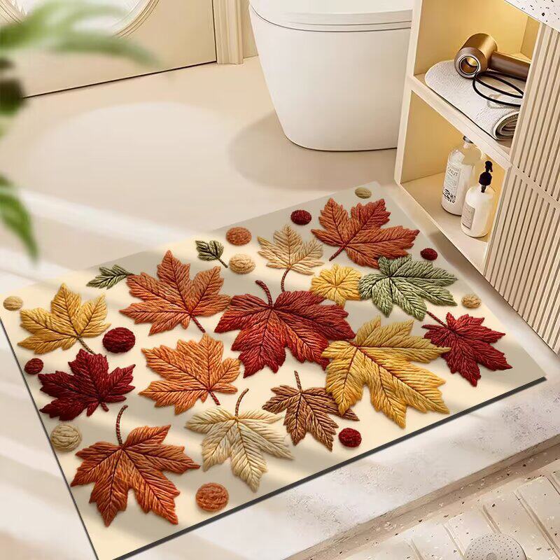 Decorative Fruit-Themed Area Rug Bowlift