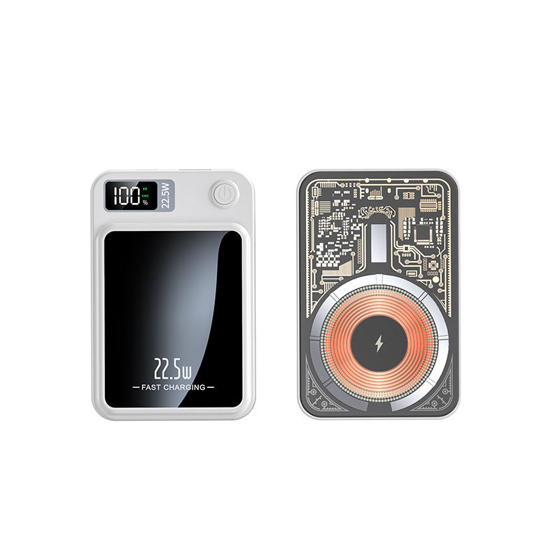 Portable power bank with innovative charging display Bowlift