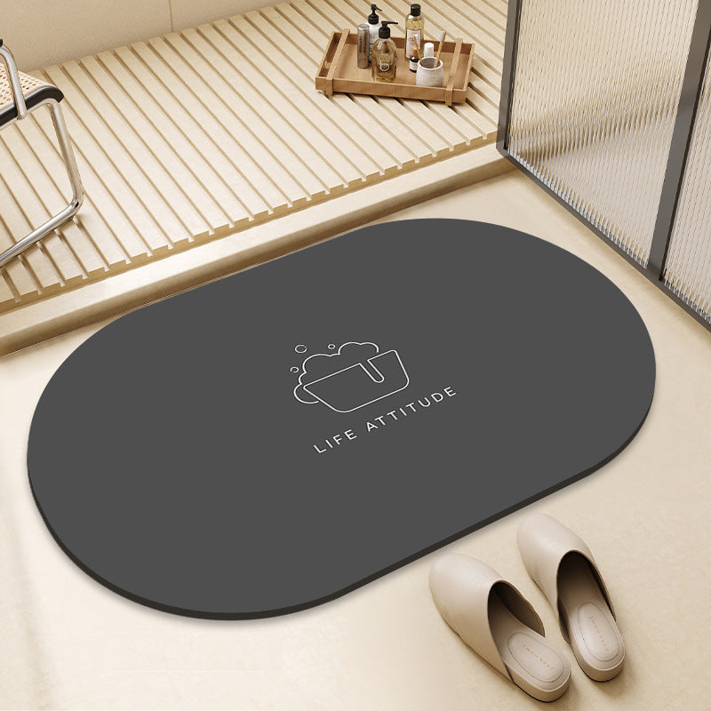 Unisex Non-Slip Bathroom Mat Bowlift
