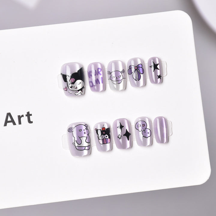 Creative Character Press-On Nail Art Bowlift