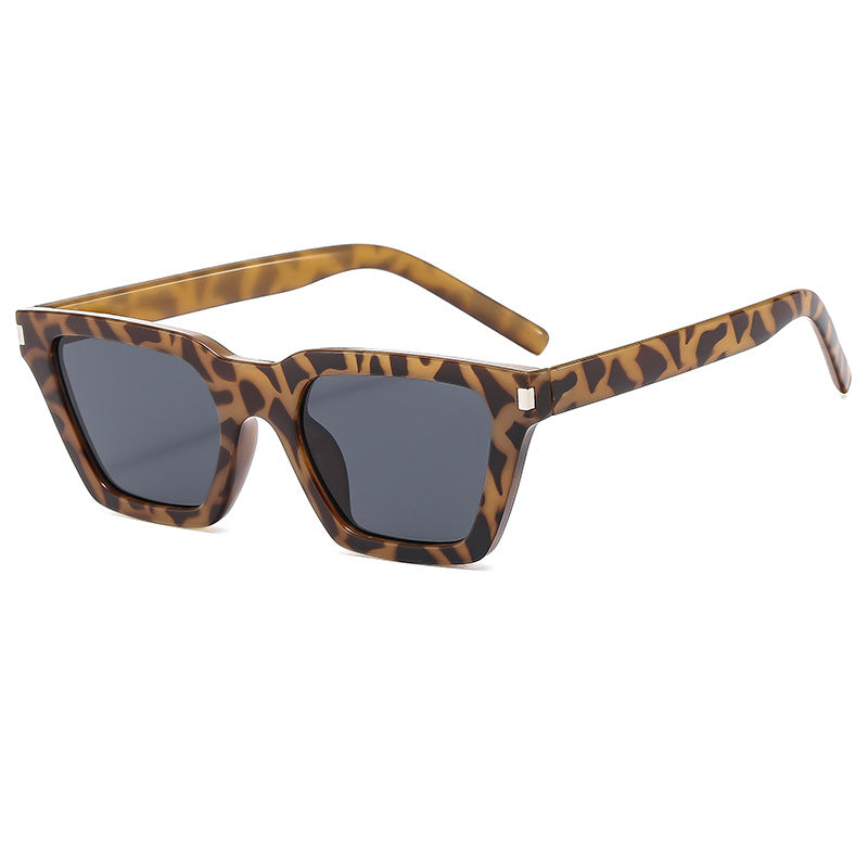 Women's designer sunglasses with extravagant leopard patterns Bowlift