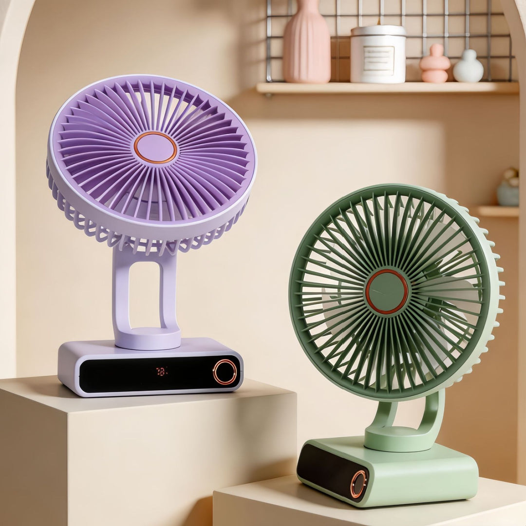 Women's Portable Table Fan with Innovative Design Bowlift