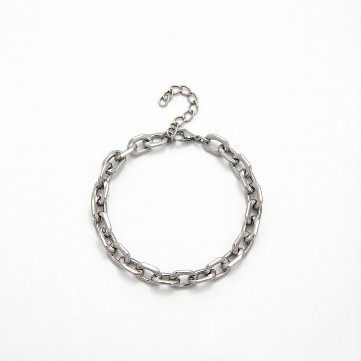 Elegant Geometric Link Bracelet Bowlift