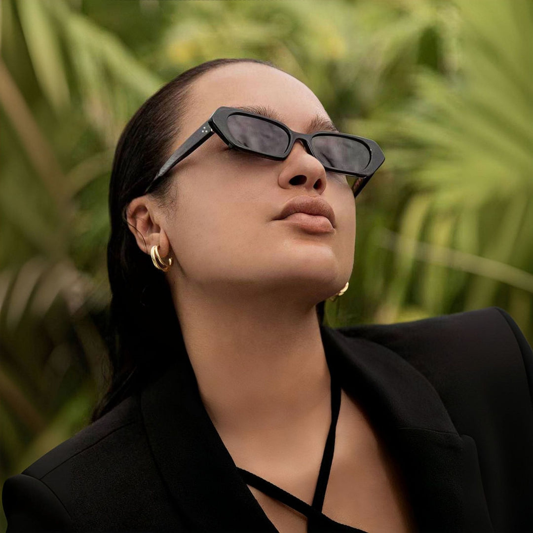 Ladies Hexagon Sunglasses Bowlift