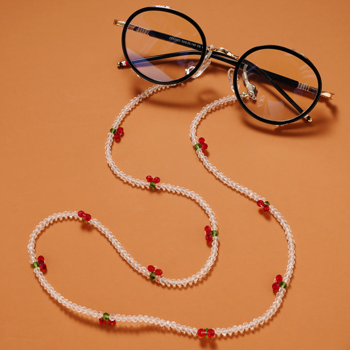 Charming Beaded Eyewear Chain Bowlift