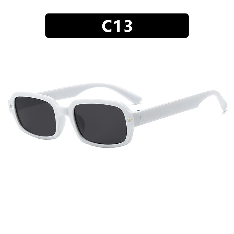 Women's fashionable rectangular sunglasses with outstanding design and protective UV filter Bowlift