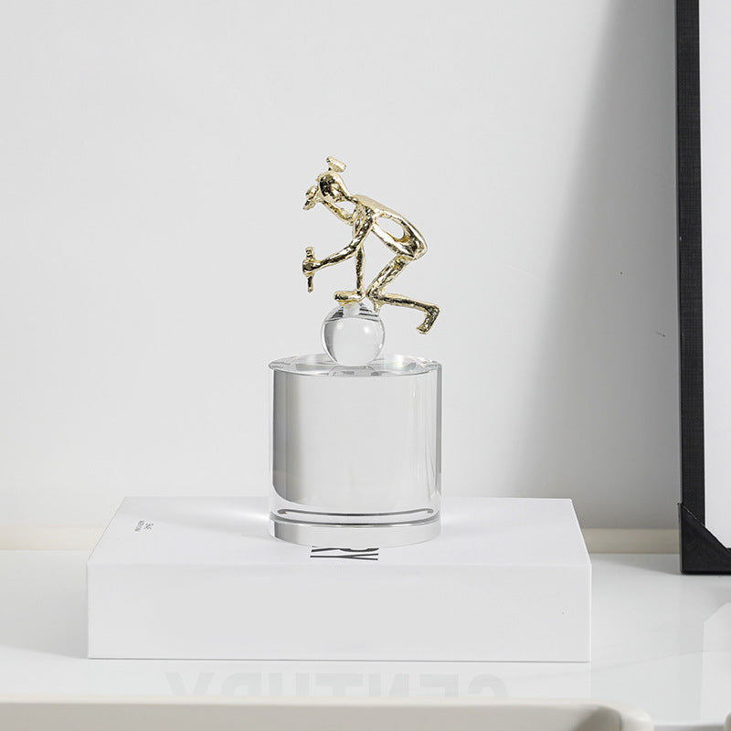 Sculptural Decorative Acrobat Figurine