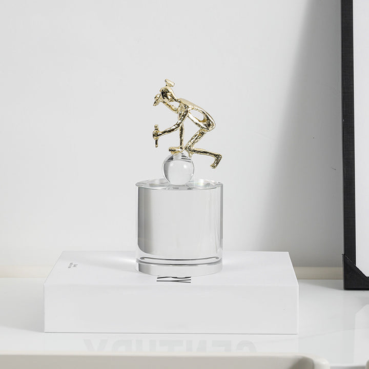Sculptural Decorative Acrobat Figurine