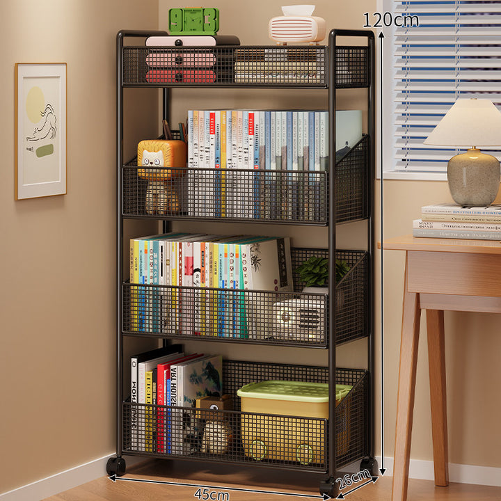 Modern Multi-Tier Mesh Storage Shelf Bowlift
