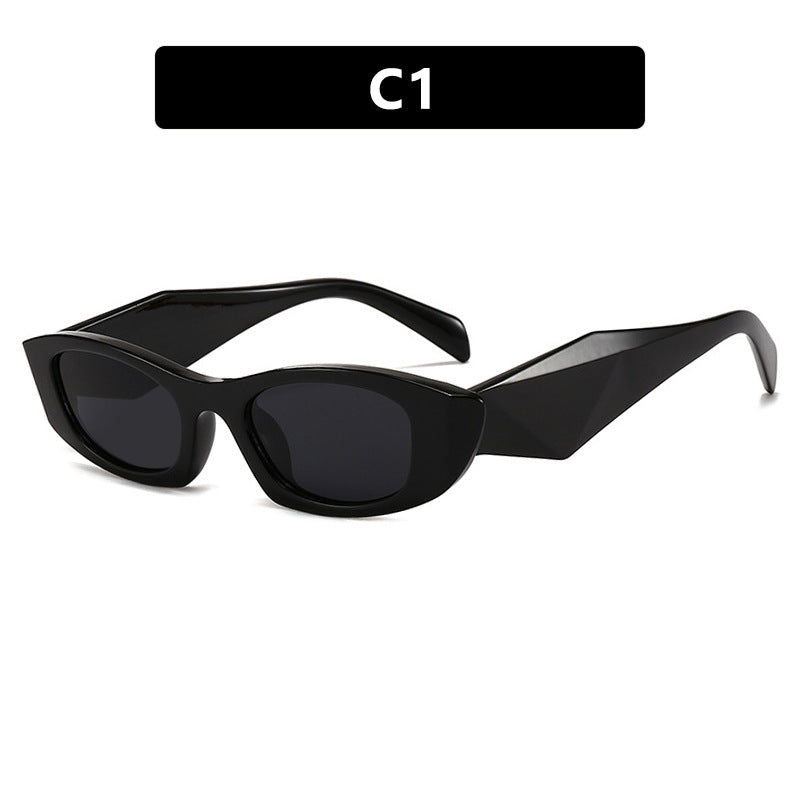 Women's trendy cat-eye sunglasses with unique frame and UV protection Bowlift
