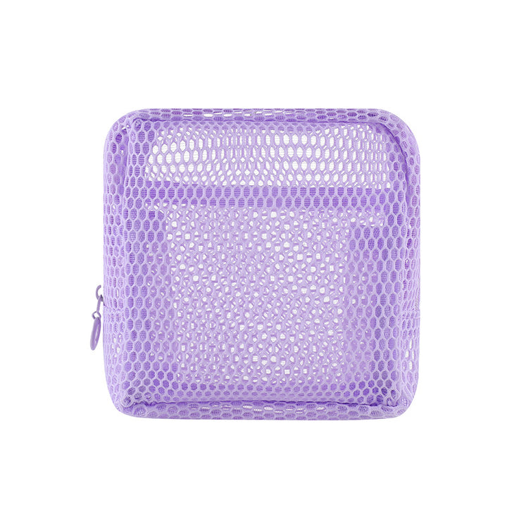 Breathable Mesh Travel Toiletry Organizer Pouch Bowlift