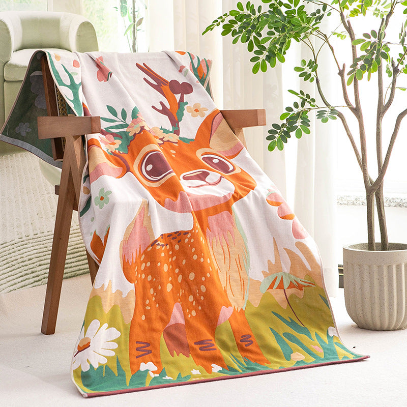 Ladies Plush Blanket Bowlift