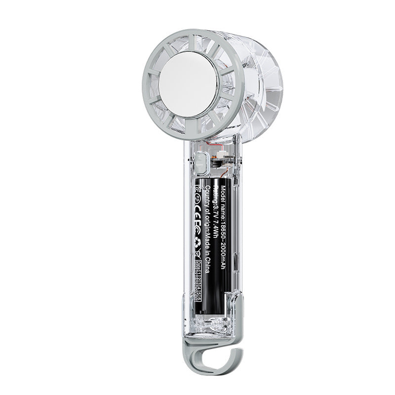Women Handy Mini Fan with USB Charging Function Bowlift