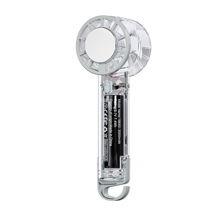 Women Handy Mini Fan with USB Charging Function Bowlift