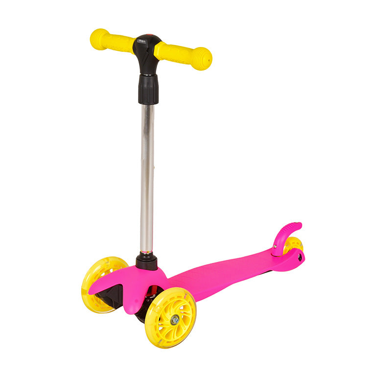 Smooth-Riding Lean-to-Steer Kickboard Scooter Bowlift