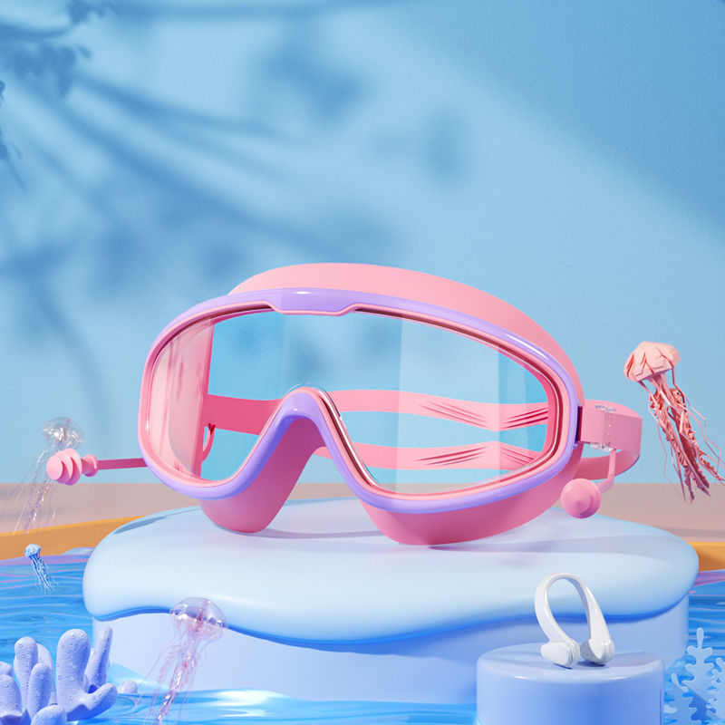 High-Performance Swimming Goggles Bowlift