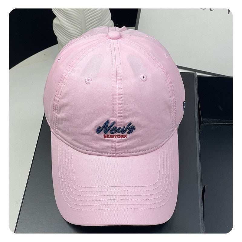 Unisex Adjustable Embroidered Cap Bowlift