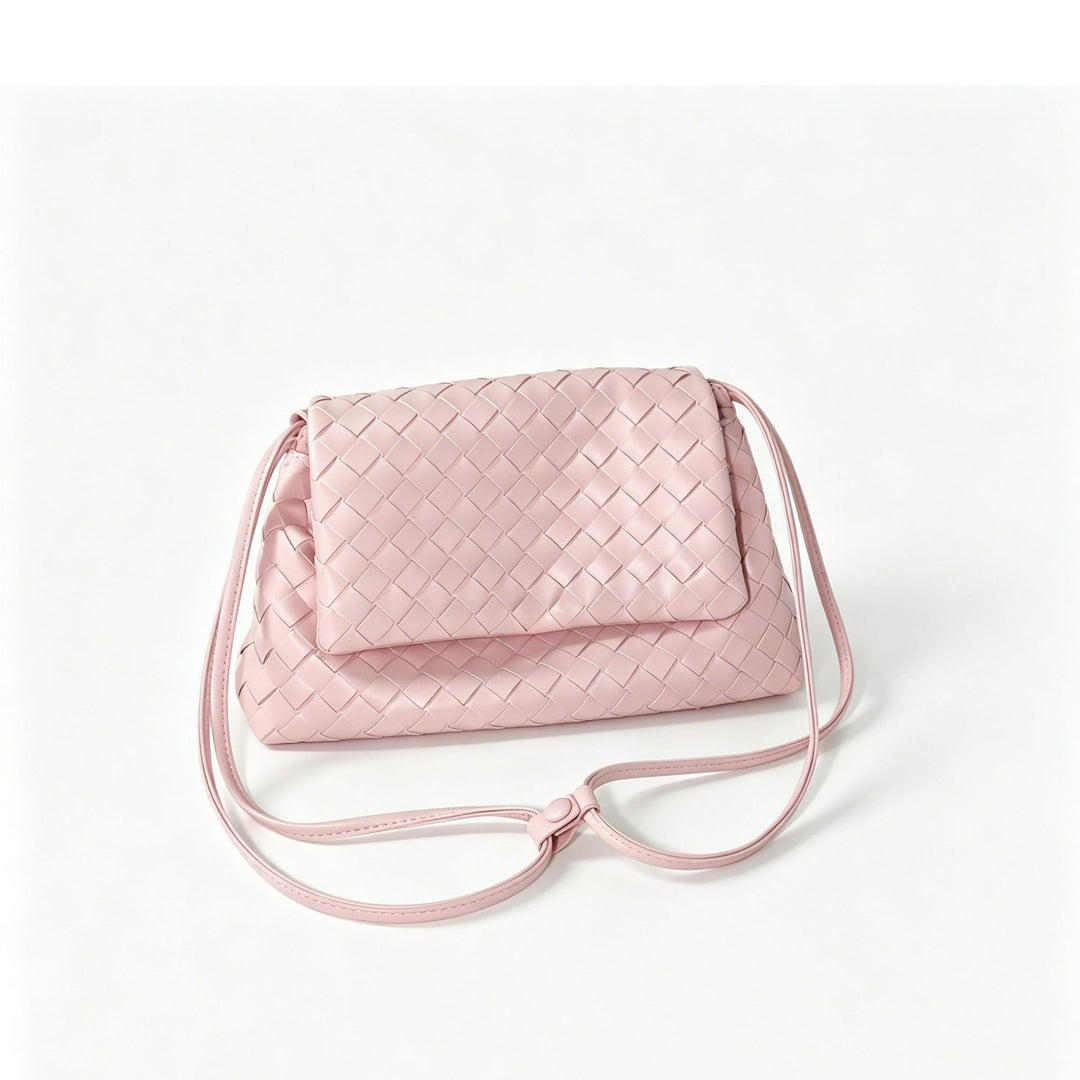 Woven Crossbody Clutch Bowlift