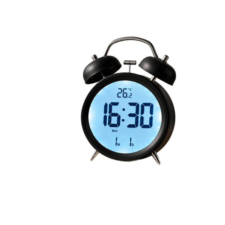 Digital alarm clock with temperature display Bowlift
