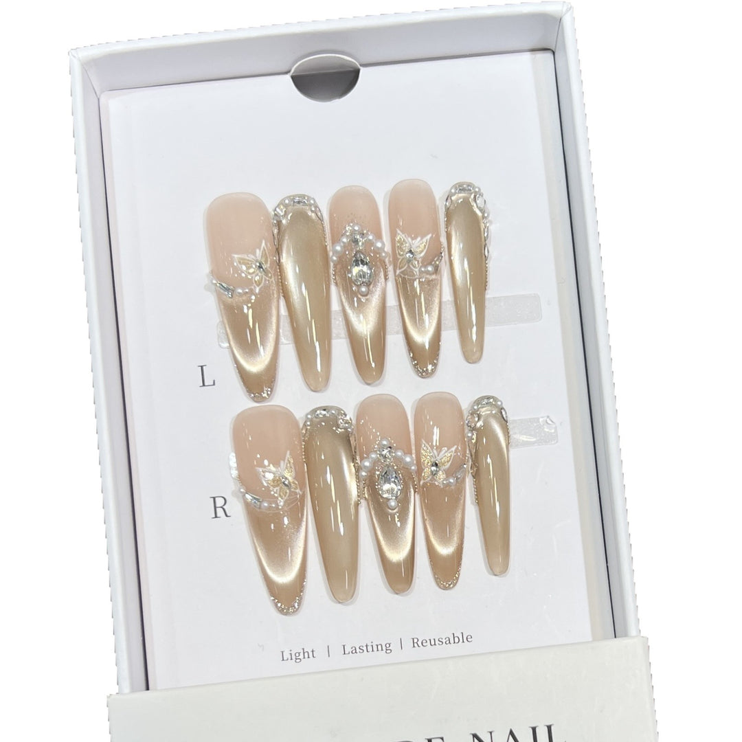 Artisan Press-On Nail Set Bowlift
