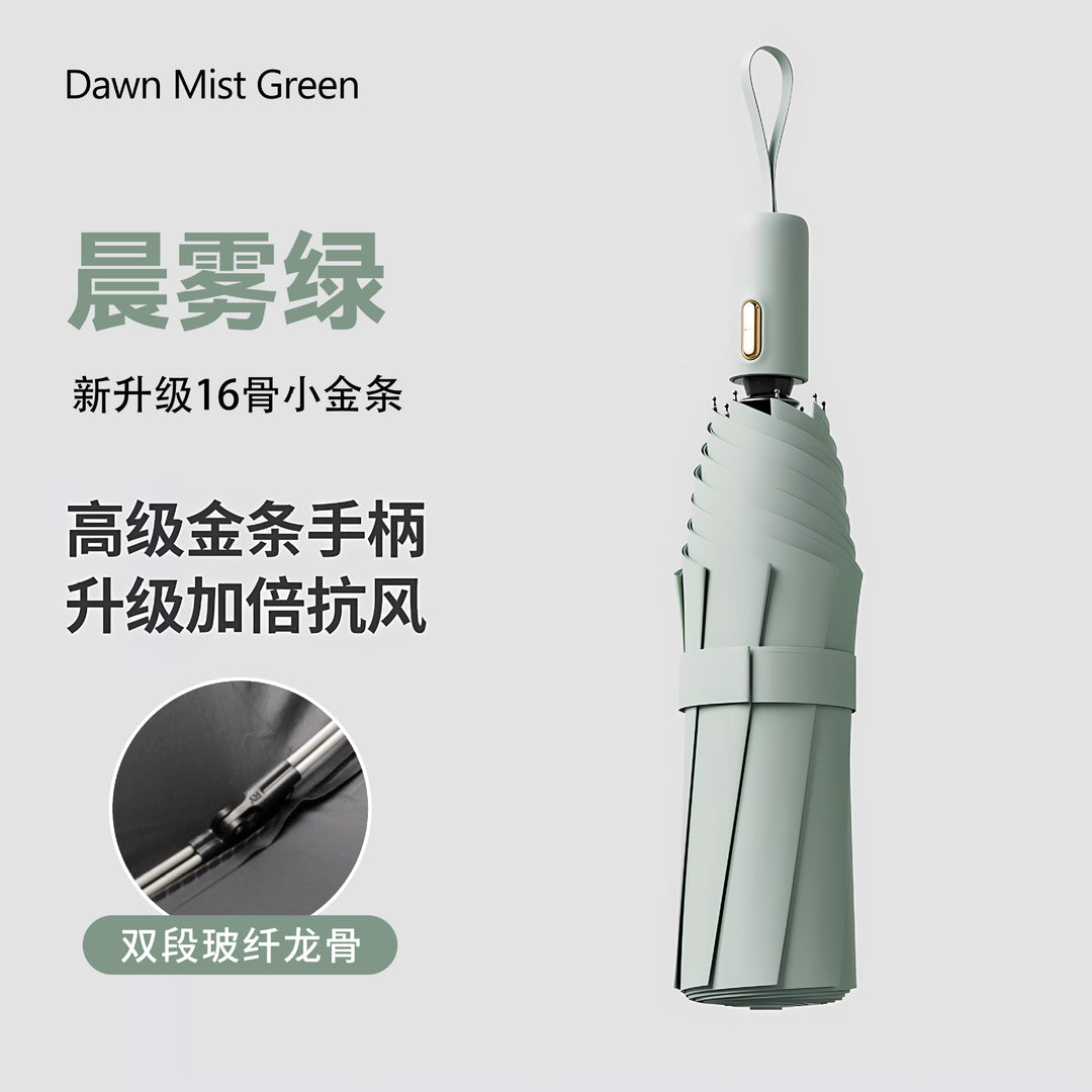 Women sturdy and windproof umbrella Bowlift