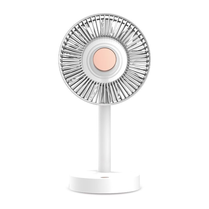 Women's portable table fan with energy-saving motor and oscillating head Bowlift