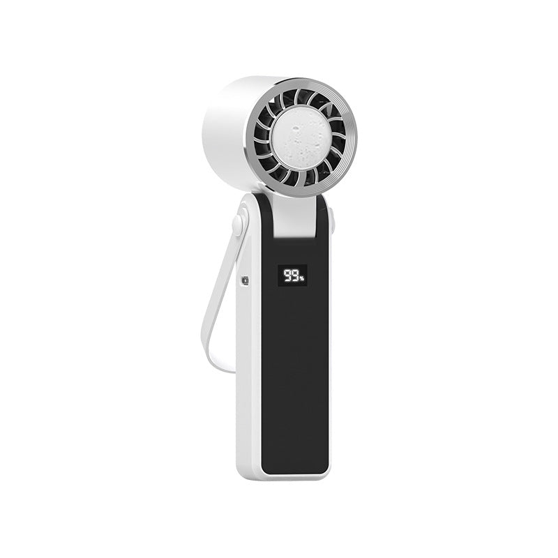 Unisex Handy USB Table Fan with LCD Display Bowlift
