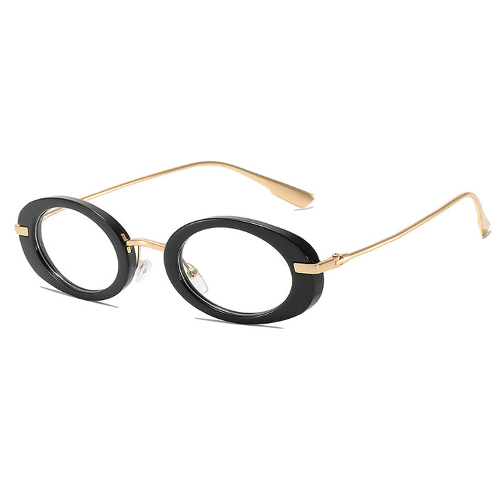Elegant Oval Frame Sunglasses Bowlift