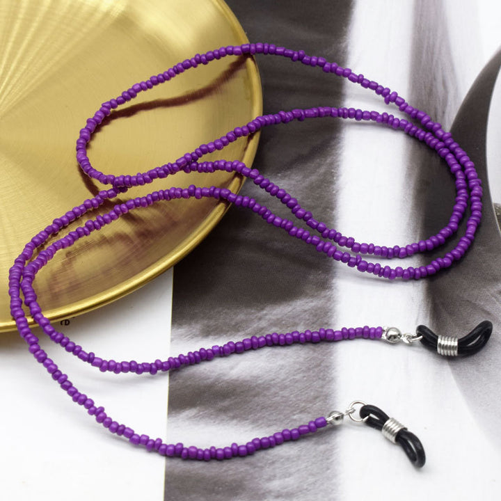 Beaded Eyewear Retainer Chain Bowlift