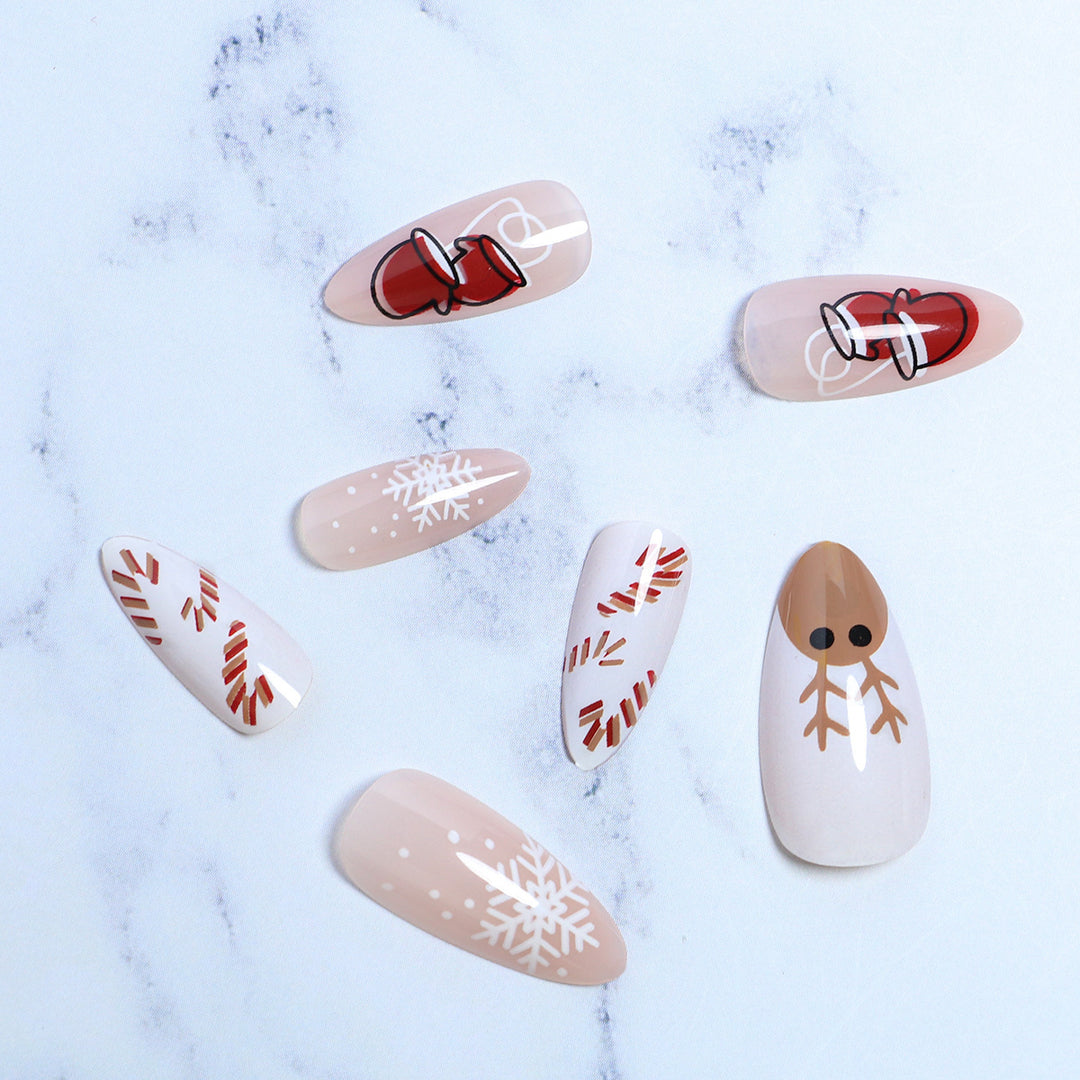 Holiday-Themed Nail Art Set Bowlift