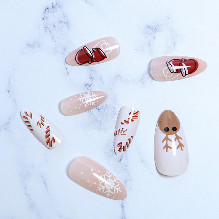 Holiday-Themed Nail Art Set Bowlift