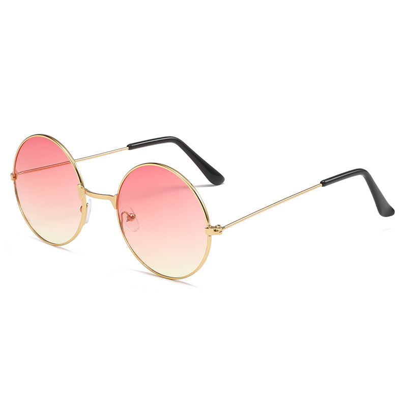 Retro Round Lens Sunglasses Bowlift