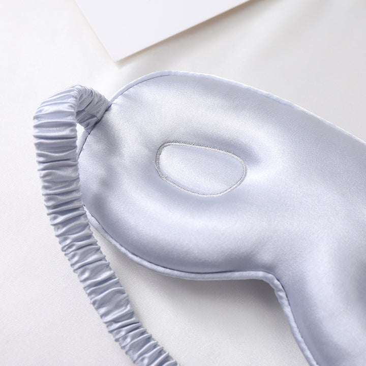 Unisex nano 3D-eye mask with distance chambers for eyelash protection and elastic comfort band Bowlift