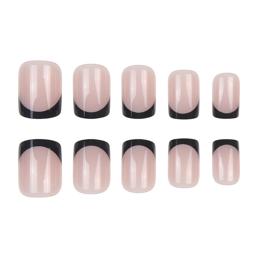 Elegant French Tip Nail Enhancements Bowlift