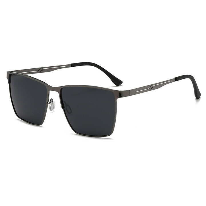 Polarized Square Frame Sunglasses
