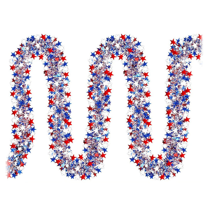 Unisex decorative confetti garland with metallic sequins and flexible wire core Bowlift