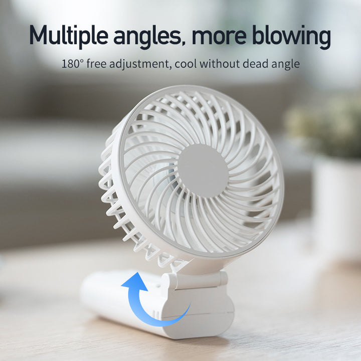 Women portable battery fan with multifunction display Bowlift