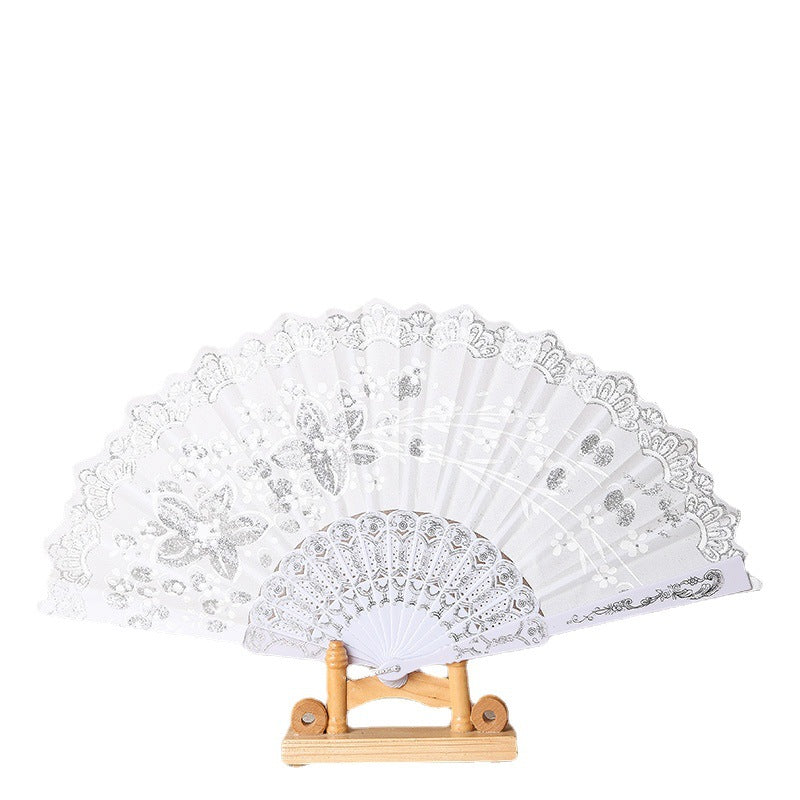 Ladies elegant lace fan Bowlift