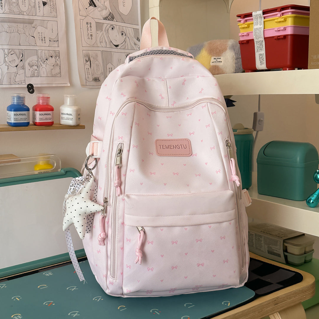 Playful Printed Backpack