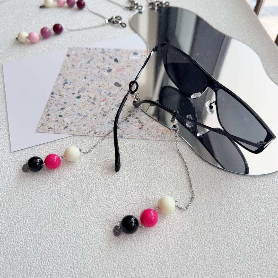 Colorful Beaded Eyewear Chain Bowlift