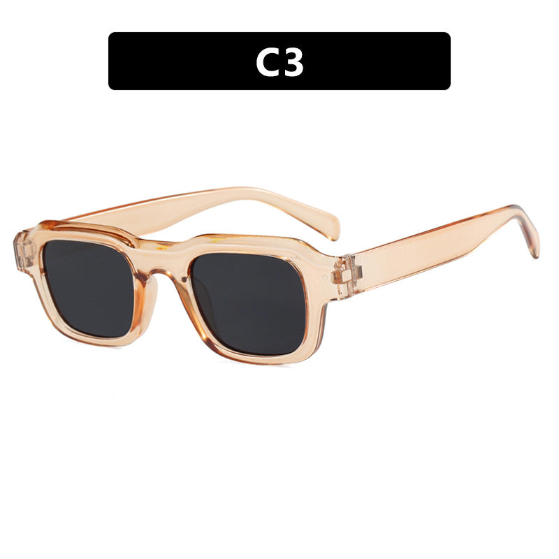 Women's modern square sunglasses with protective polycarbonate frame Bowlift